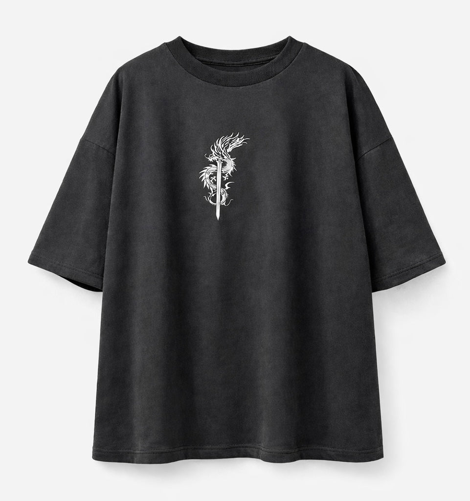 Dragon oversize boxy tee
