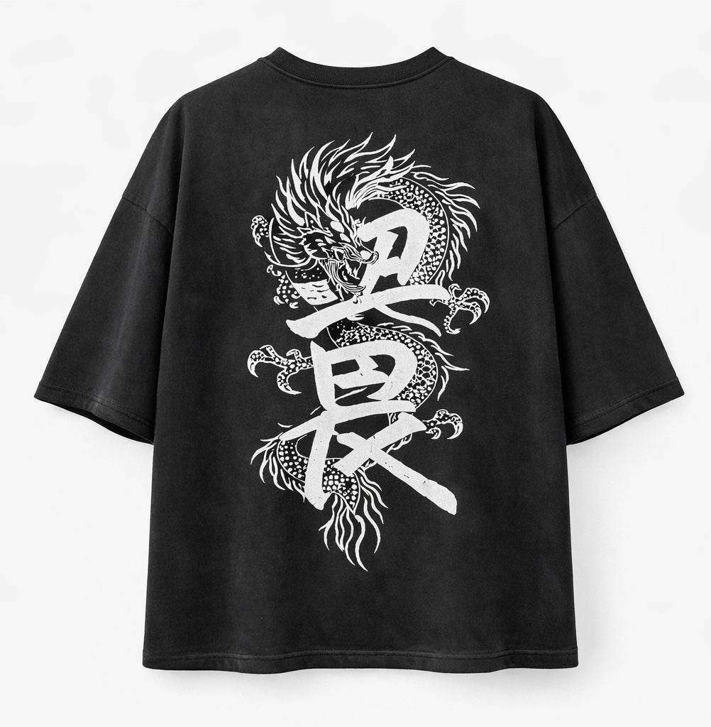 Dragon oversize boxy tee