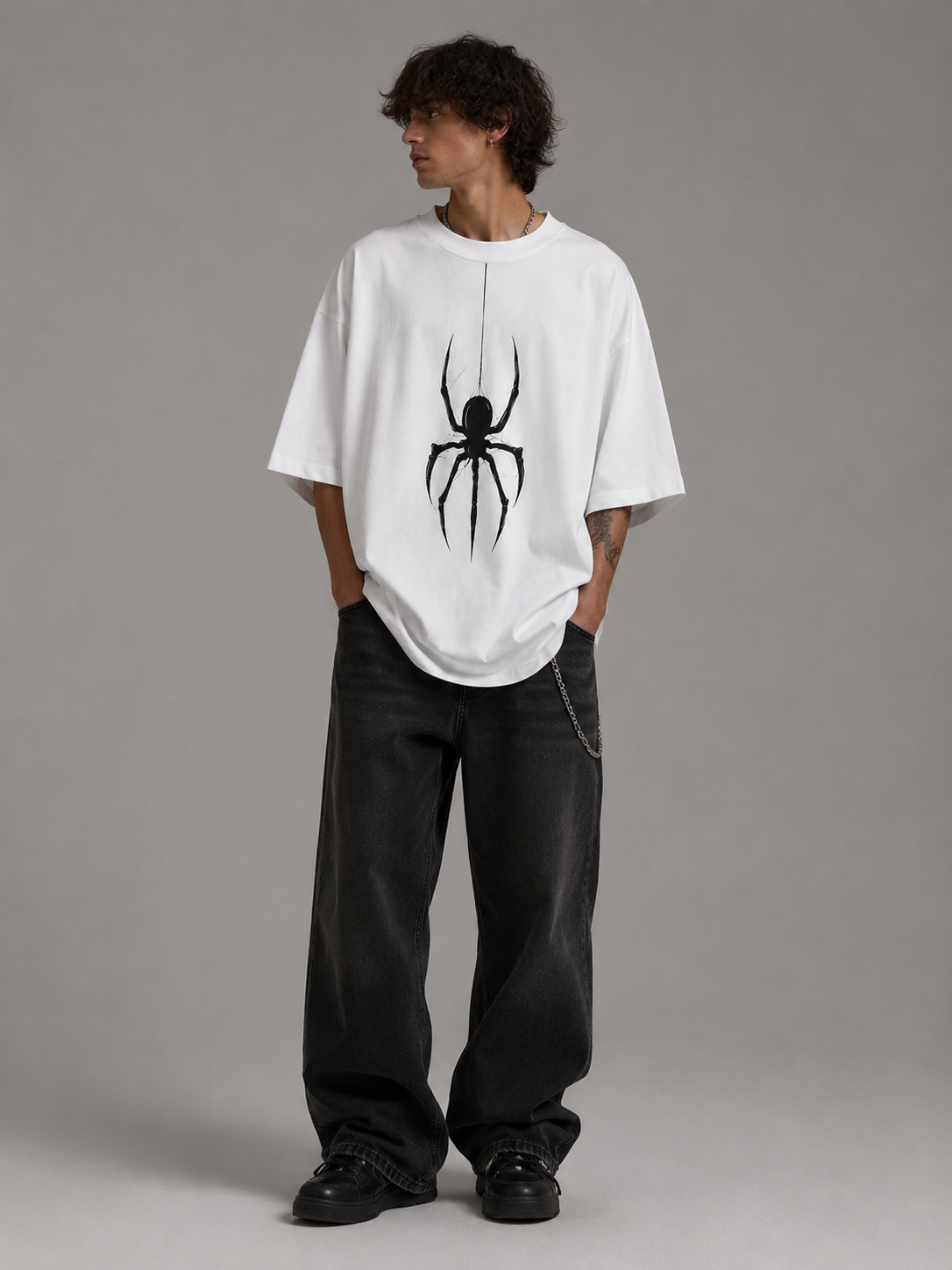 falling spider