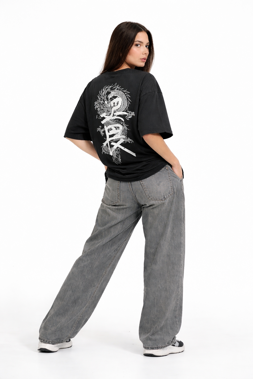 Dragon oversize boxy tee
