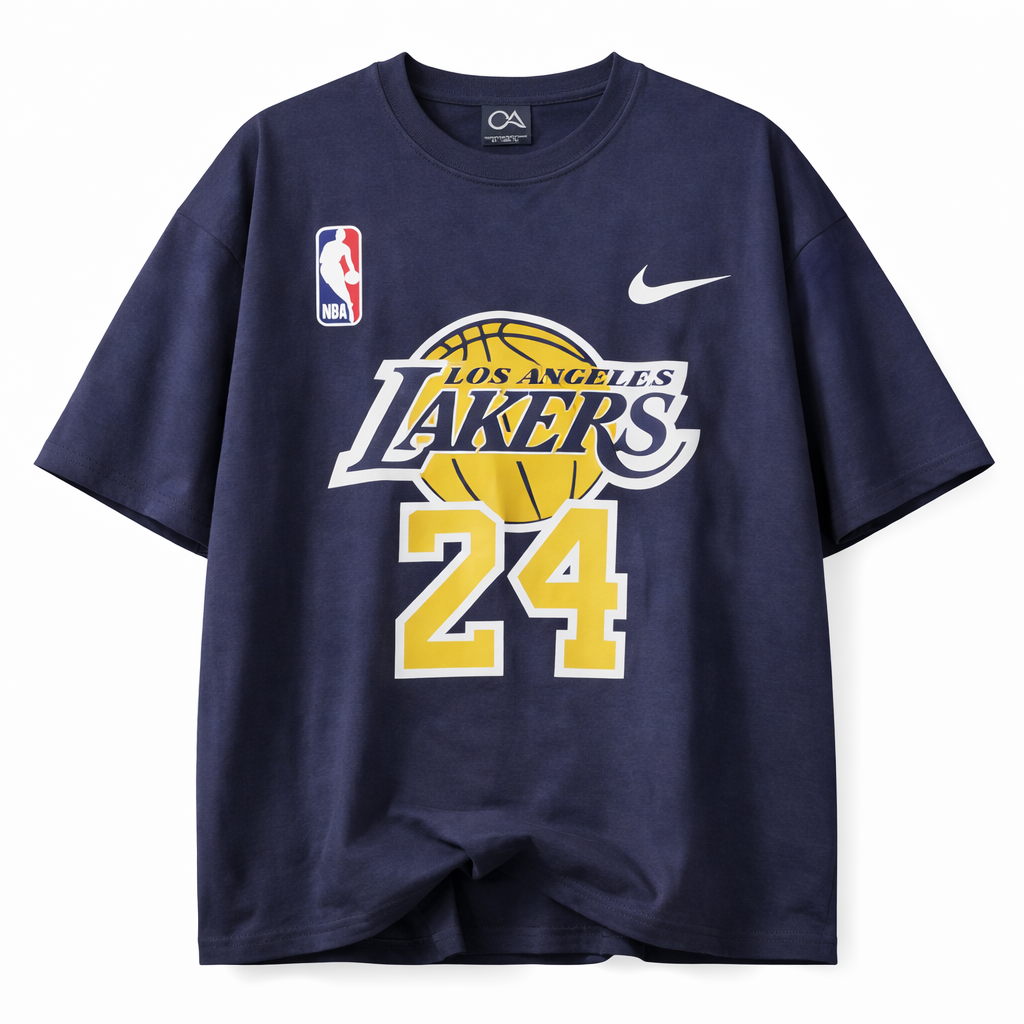 Lakers oversize jersey tee