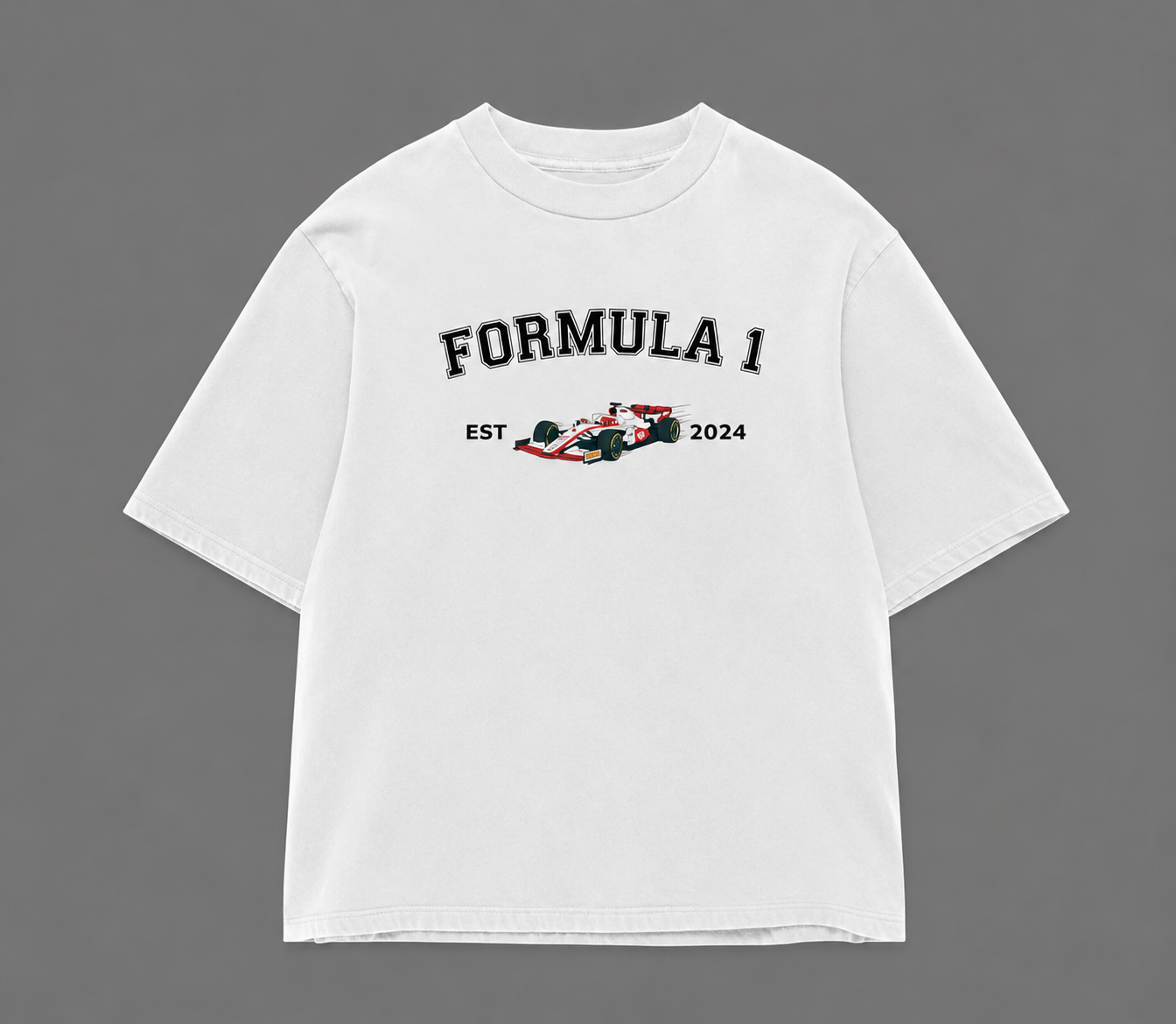 Formula one Oversize Boxy Tee