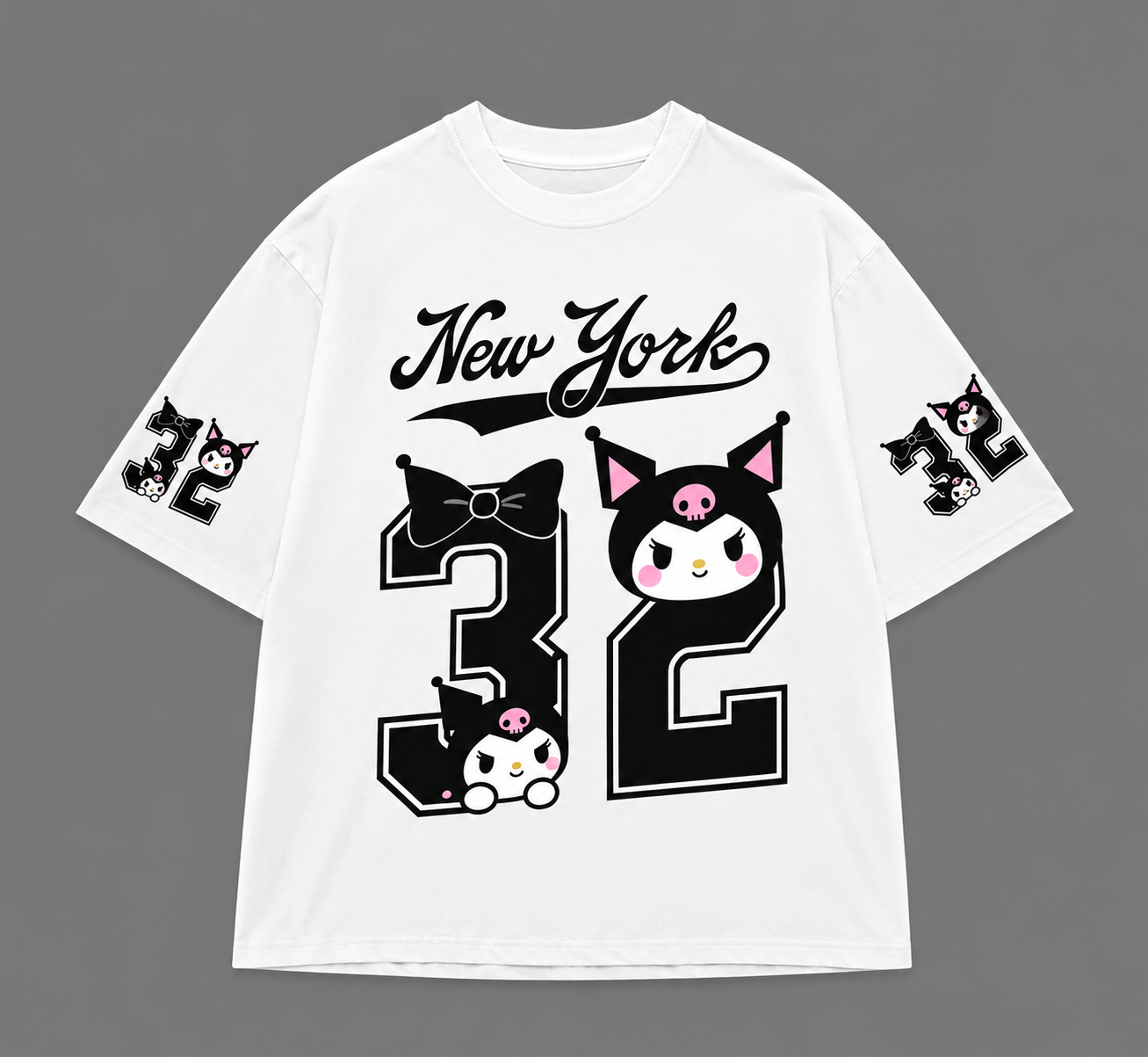 oversized hello kitty T SHIRT