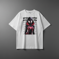 Spider-Gwen "Spider-Verse" Oversized Graphic Tee – White
